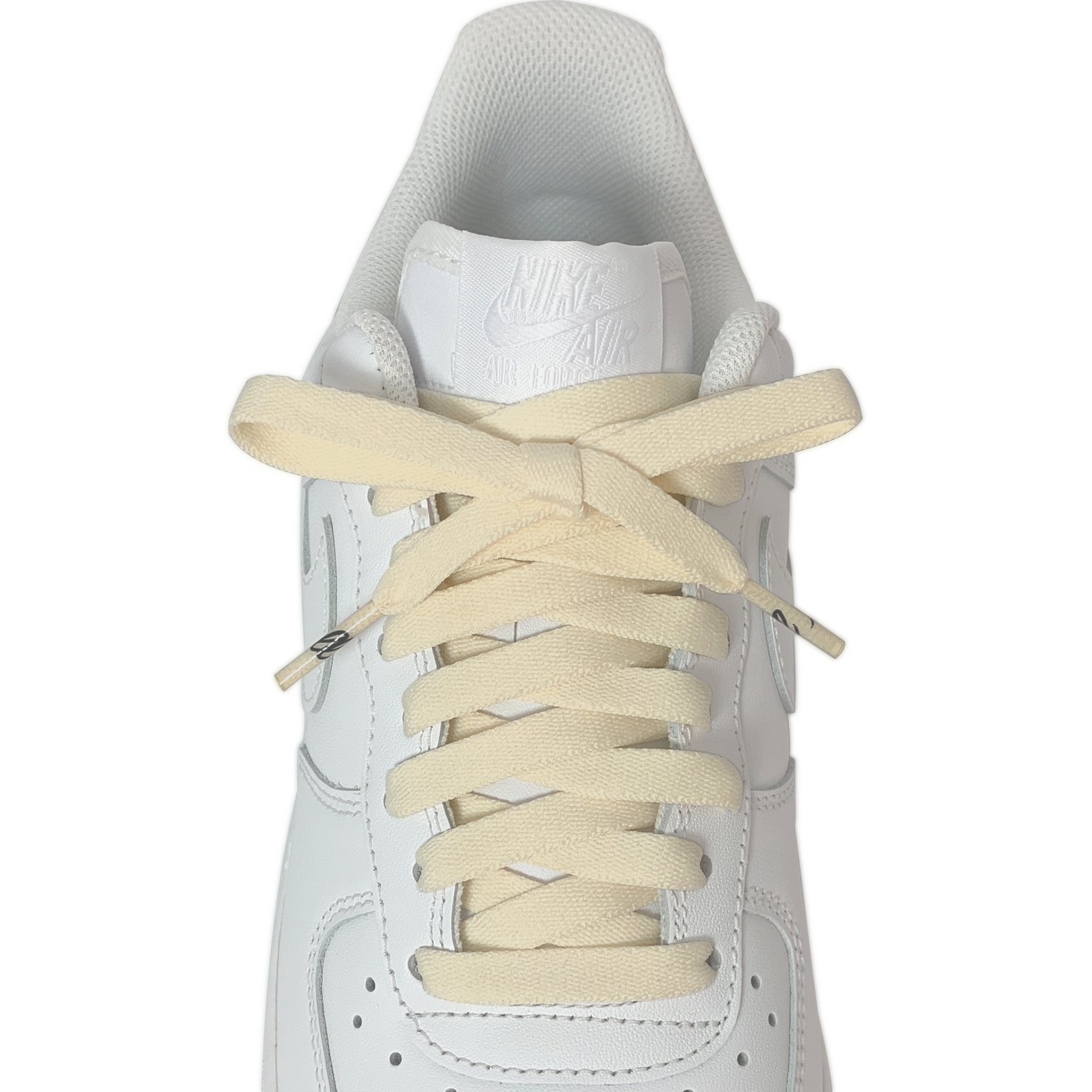 Nike air force 1 white shoelaces best sale